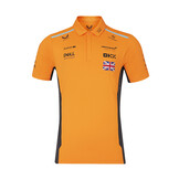 2024 McLaren L. Norris Short Sleeve Polo Heren