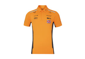 2024 McLaren L. Norris Kurzarm-Poloshirt für Herren