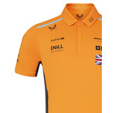 2024 McLaren L. Norris Short Sleeve Polo Heren