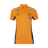2024 McLaren L. Norris Kurzarm-Poloshirt für Damen