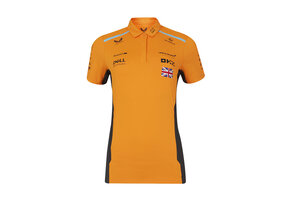 2024 McLaren L. Norris Kurzarm-Poloshirt für Damen