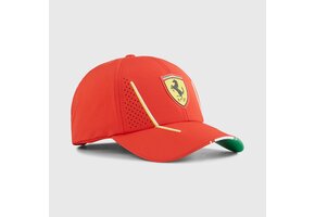 2024 Kids' Scuderia Ferrari Team Cap Burnt Red