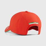 2024 Kids' Scuderia Ferrari Team Cap Burnt Red
