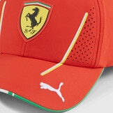 2024 Kids' Scuderia Ferrari Team Cap Burnt Red