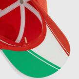 2024 Kids' Scuderia Ferrari Team Cap Burnt Red