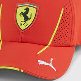 2024 Kids' C. Sainz Scuderia Ferrari Cap Burnt Red