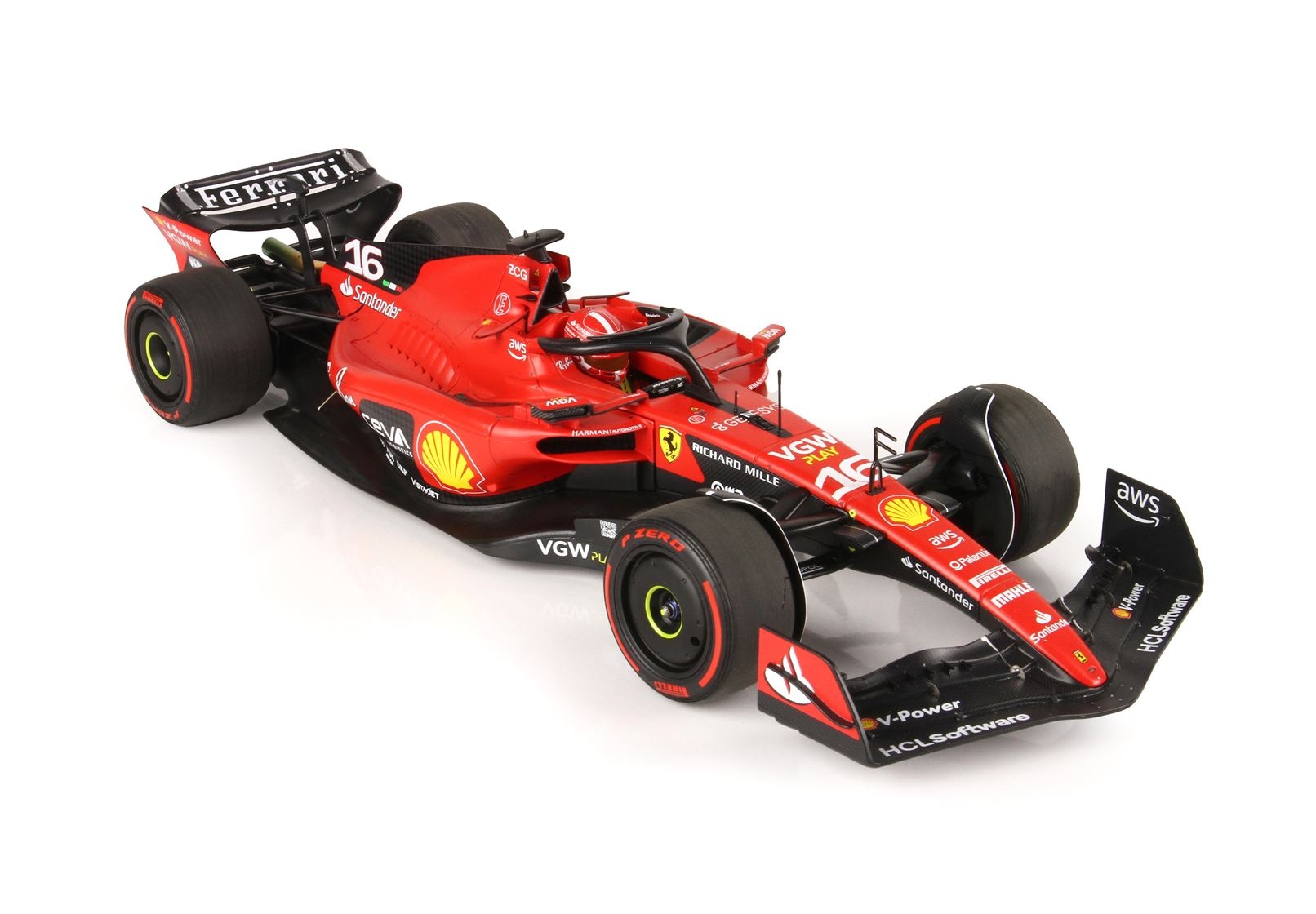 1:18 Ferrari SF-23, C. Leclerc 'GP Bahrein 2023' - BBR