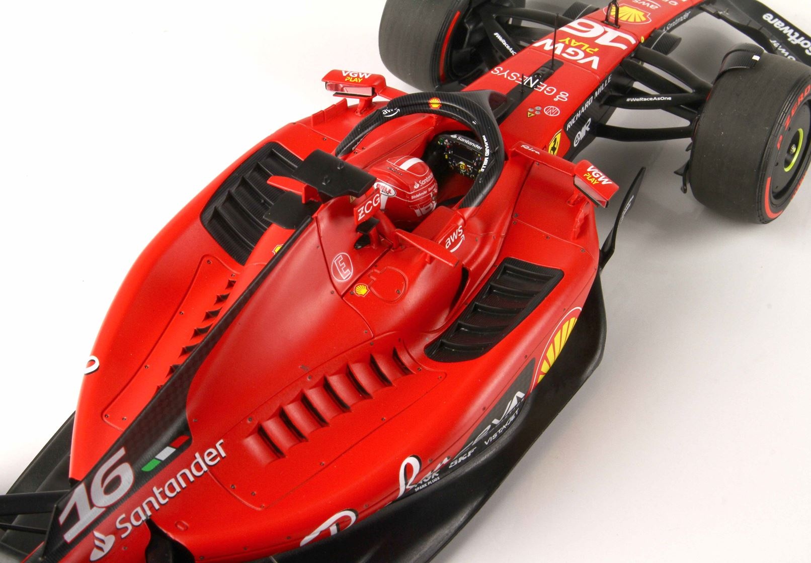 1:18 Ferrari SF-23, C. Leclerc 'GP Bahrein 2023' - BBR