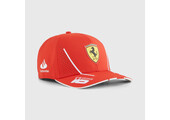 2024 Adult' C. Leclerc Scuderia Ferrari Cap Burnt Red