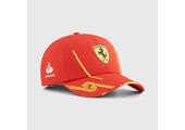 2024 Adult' C. Sainz Scuderia Ferrari Cap Burnt Red