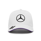 2024 Adult' Lewis Hamilton Mercedes AMG Team Trucker Cap Wit