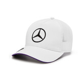 2024 Adult' Lewis Hamilton Mercedes AMG Team Trucker Cap Wit