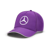 2024 Adult' Lewis Hamilton Mercedes AMG Team Trucker Cap Purple