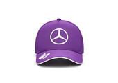 2024 Adult' Lewis Hamilton Mercedes AMG Team Trucker Cap Paars