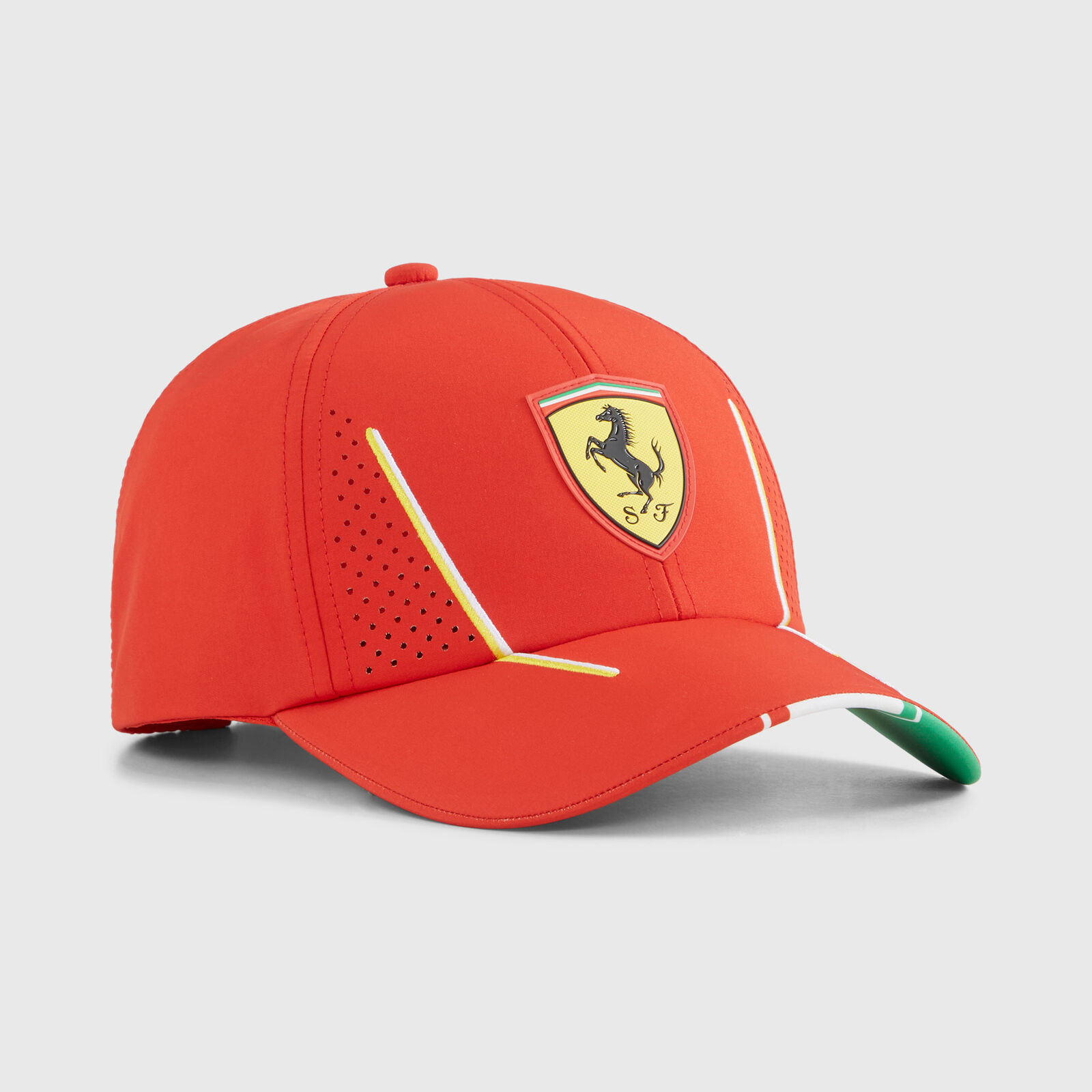 2024 Adult' Scuderia Ferrari Team Cap Burnt Red