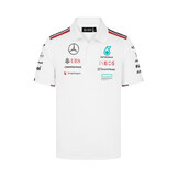 'Adult' Mercedes AMG Petronas F1 Team 2024 Polo Mens 'White'