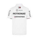 'Adult' Mercedes AMG Petronas F1 Team 2024 Polo Mens 'White'