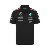 'Adult' Mercedes AMG Petronas F1 Team 2024 Polo Mens 'Black'