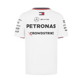 'Adult' Mercedes AMG Petronas F1 Team 2024 T-Shirt Mens 'Weiss'