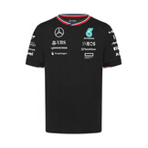 'Adult' Mercedes AMG Petronas F1 Team 2024 T-Shirt Mens 'Black'