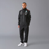 'Adult' Mercedes AMG Petronas F1 Team 2024 Softshell Jacke Mens 'Schwarz'