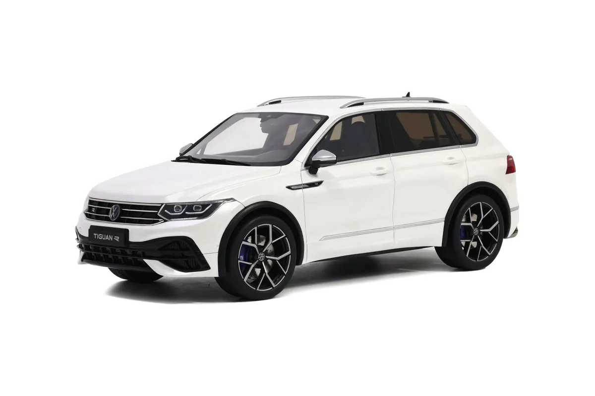 1:18 Volkswagen Tiguan R White 2021 - OttoMobile