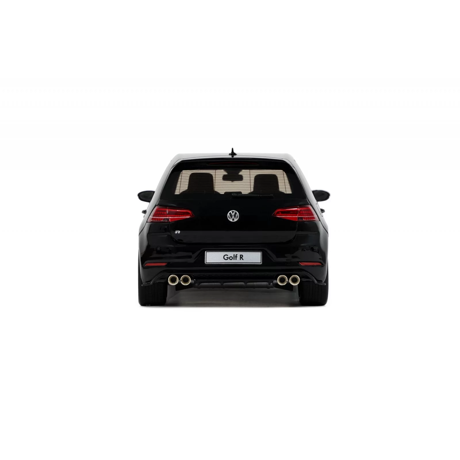 1:18 Volkswagen Golf VII R Zwart 2017