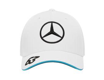 2024 Adult' George Russel Mercedes Driver Cap Wit