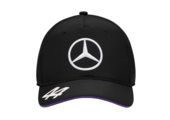 2024 Kids' Lewis Hamilton Mercedes Team Driver Cap Zwart