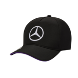 2024 Kids' Lewis Hamilton Mercedes AMG Petronas F1 Team Driver Cap Black
