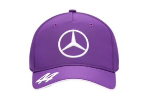 2024 Kids' Lewis Hamilton Mercedes Team Driver Cap Paars