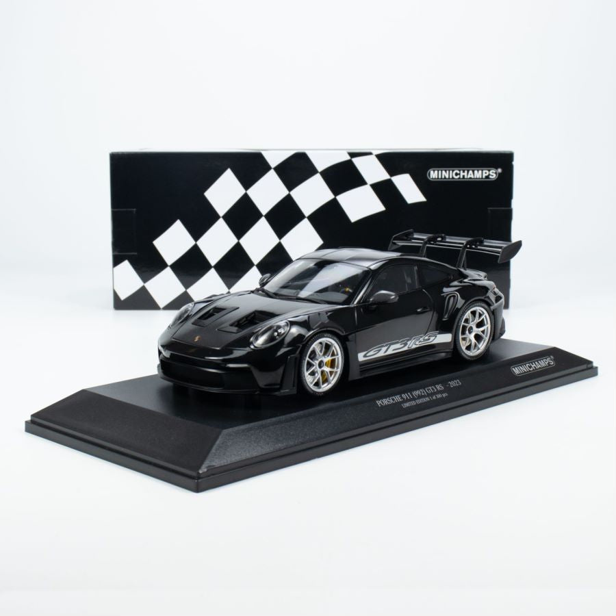 1:18 Porsche 911 (992) GT3RS 2023 met Zilveren Velgen