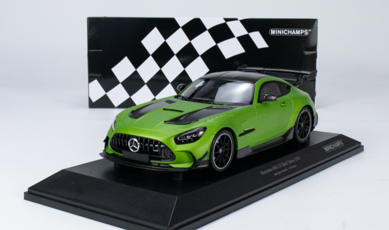 1:18 Mercedes AMG GT Black Series 2020 Matt Green Metallic