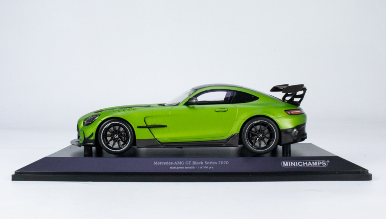 1:18 Mercedes AMG GT Black Series 2020 Matt Green Metallic
