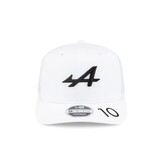 Adult’ 2024 Pierre Gasly #10 Alpine F1 9Fifty Weiss
