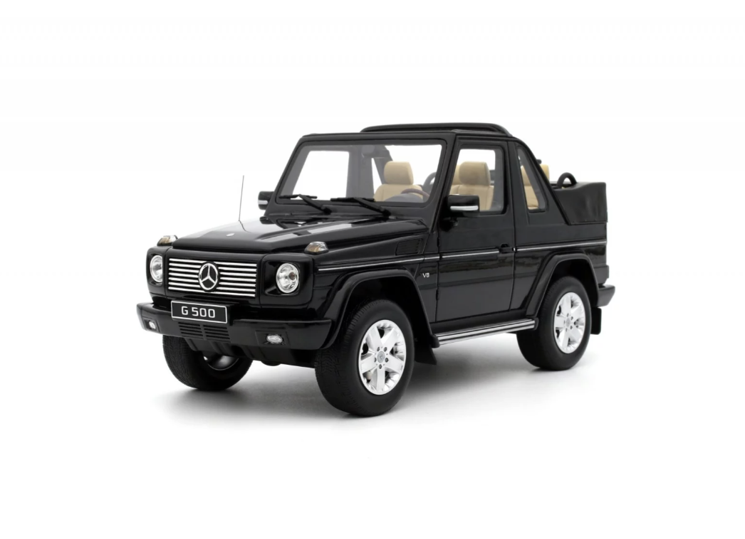 1:18 Mercedes-Benz G500 Convertible Zwart 2007 - OttoMobile
