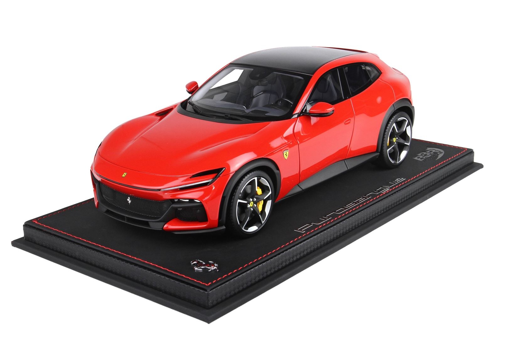 1:18 Ferrari Purosangue Red Corsa 322 Carbon Fiber Roof 2022 BBR Limited Edition 1/250 pcs.