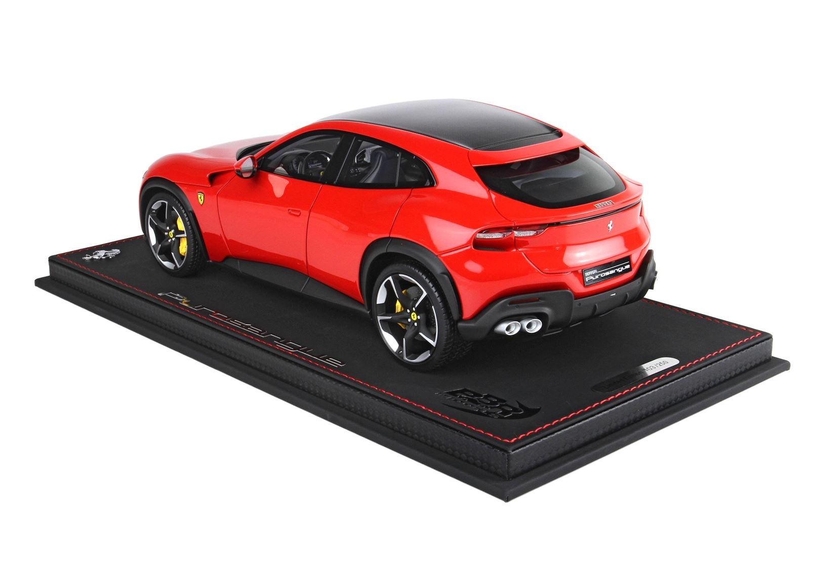 1:18 Ferrari Purosangue Red Corsa 322 Carbon Fiber Roof 2022 BBR Limited Edition 1/250 pcs.