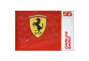 2024 C. Sainz Scuderia Ferrari Vlag 60x90
