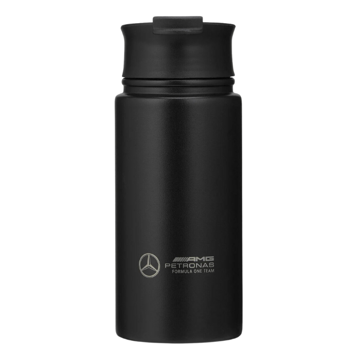 2024 Mercedes F1 Thermal Mug Zwart