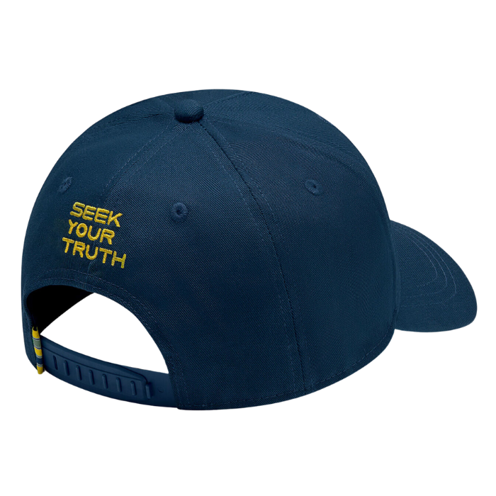 2024 Ayrton Senna Logo Cap Pageant Blue
