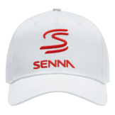 2024 Ayrton Senna Logo Cap Pageant White