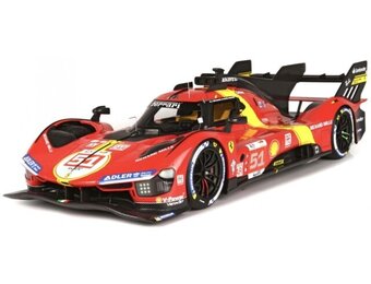 1:18 Ferrari 499P #51 'Winner 24H Le Mans 2023 - A. Pier Guidi - J. Calado - A. Giovinazzi' *Bburago*