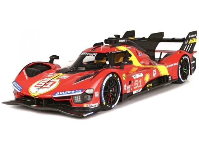 1:18 Ferrari 499P #51 'Winner 24H Le Mans 2023 - A. Pier Guidi - J. Calado - A. Giovinazzi' *Bburago*' *Bburago*