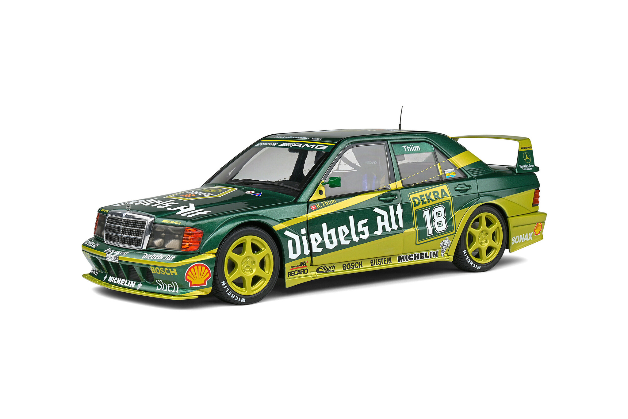 1:18 Mercedes-Benz 190 (W201) Evo II – Dtm – 1992 – #18 K. Thim