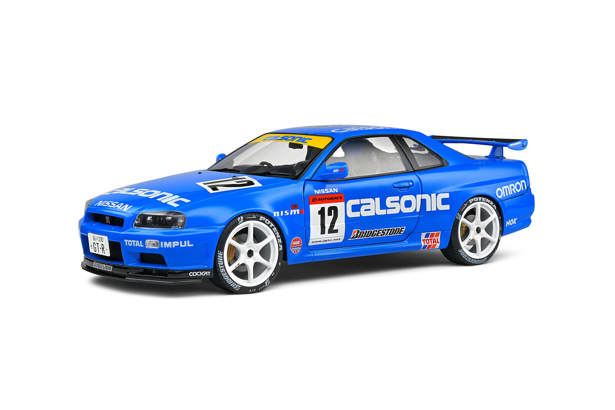 1:18 Nissan GT-R (R34) Streetfighter Calsonic Tribute – 2000