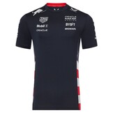 2024 Red Bull Racing America Team Short Sleeve T-Shirt Heren