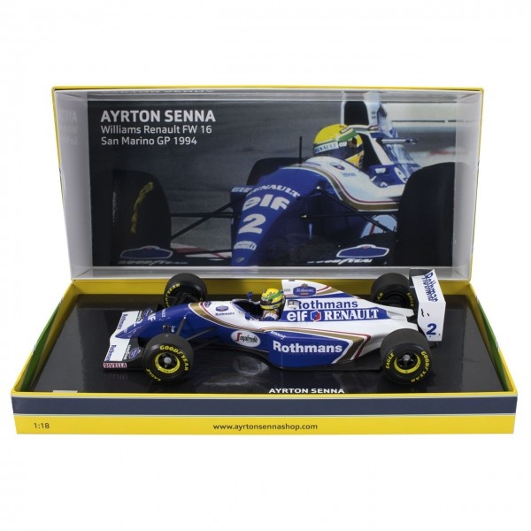 1:18 Williams FW16 Ayrton Senna San Marino 1994
