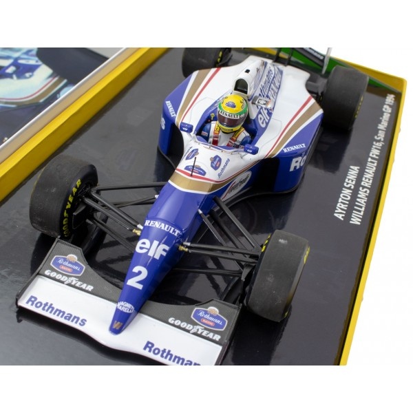 1:18 Williams FW16 Ayrton Senna San Marino 1994