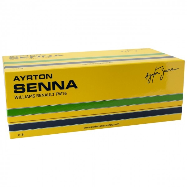 1:18 Williams FW16 Ayrton Senna San Marino 1994